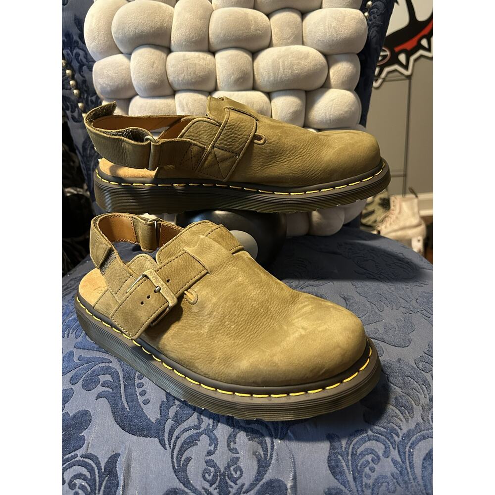 Dr Martens Moss Green Jorge II Mules size 10/EU 42